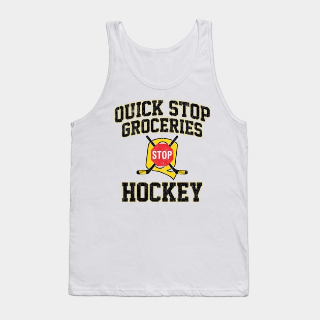 Quick Stop Hockey (Variant) Tank Top by huckblade